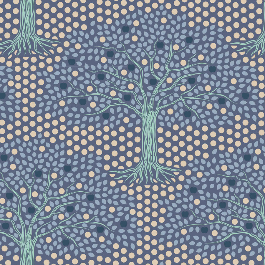 Tilda - Hometown - Applegarden - Blue