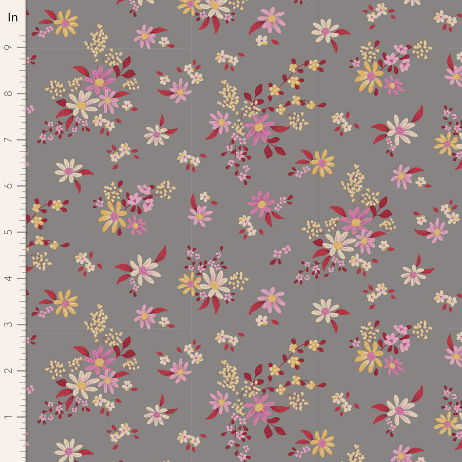 Tilda - Daisyfield - Grey