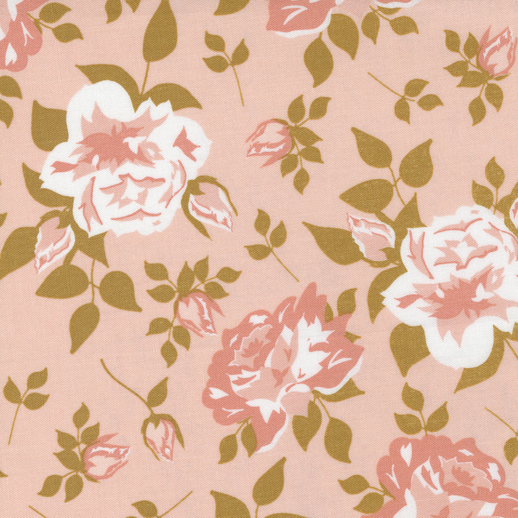 Moda - Sweetfire Road - Midnight in the Garden - Vintage Roses - Blush