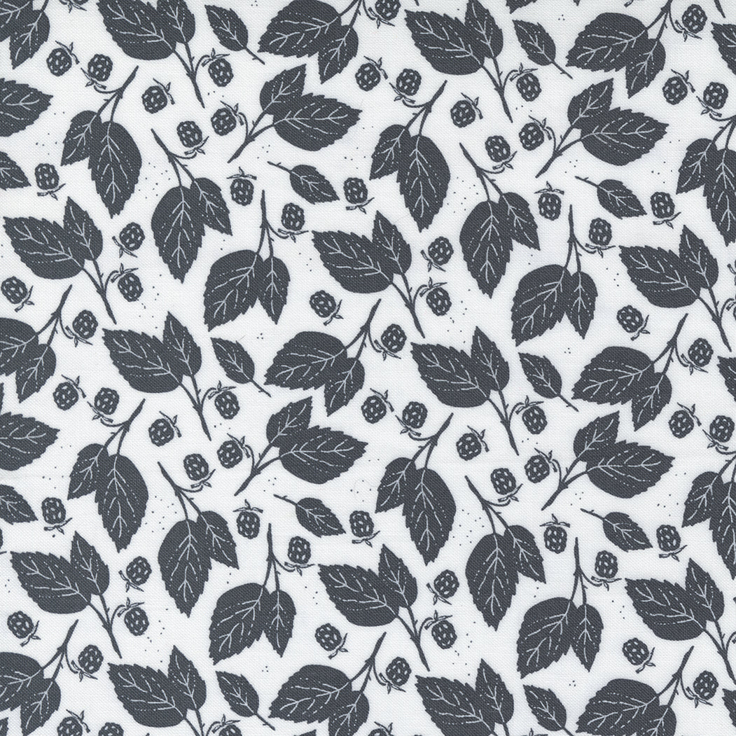Moda - Sweetfire Road - Midnight in the Garden - Blackberry Bramble - Charcoal on Mist