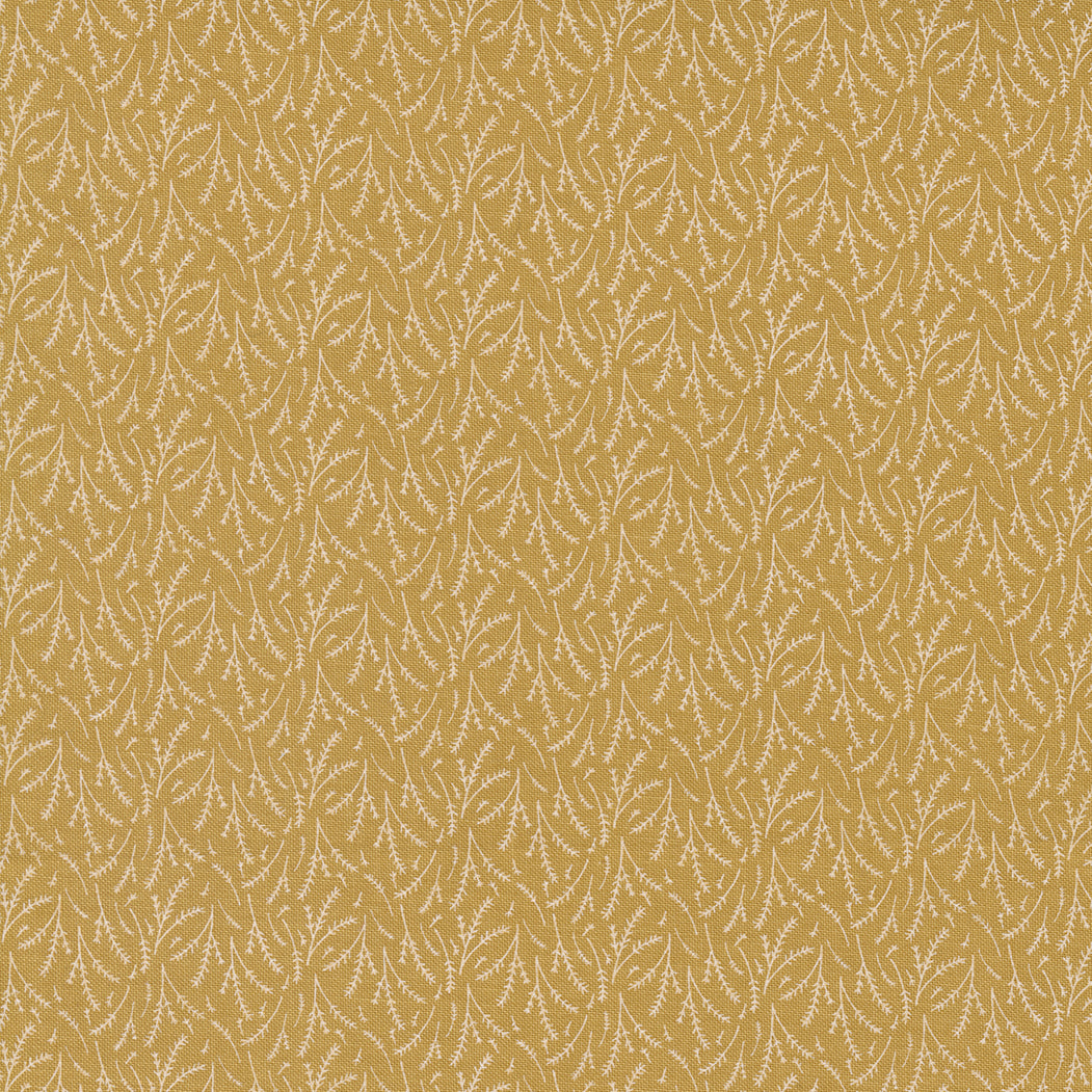 Moda - Sweetfire Road - Midnight in the Garden - Herb Garden - Gold