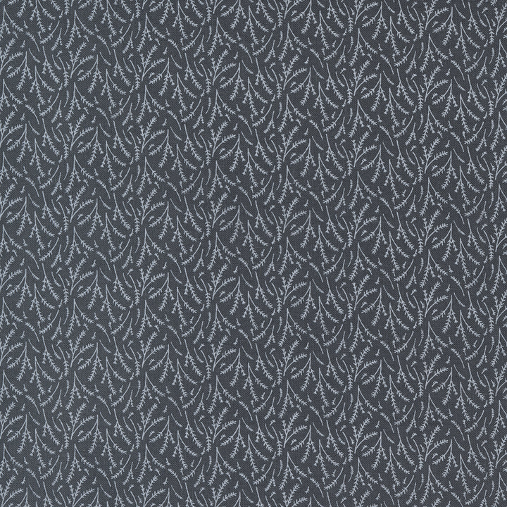 Moda - Sweetfire Road - Midnight in the Garden - Herb Garden - Charcoal