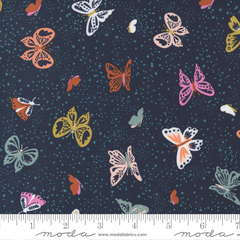 Moda - Fancy That Design House - Songbook: A New Page - Flutter - Navy