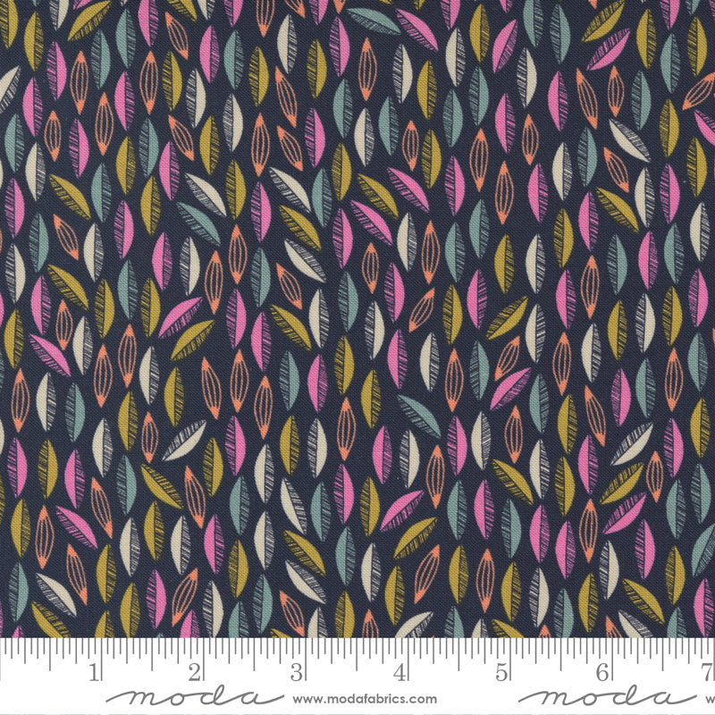 Moda - Fancy That Design House - Songbook: A New Page - Cascade - Navy