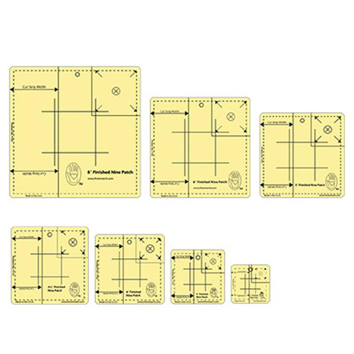 Nine Patch Ruler - Available in 7 Sizes - Marti Michell