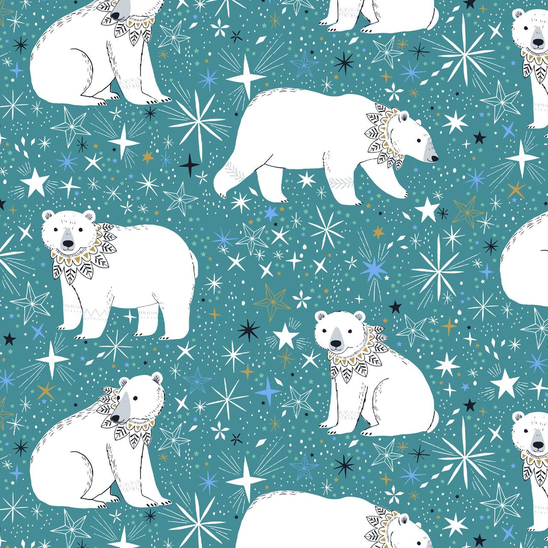 Dashwood Studio - Bethan Janine - Arctic - Polar Bears - Teal