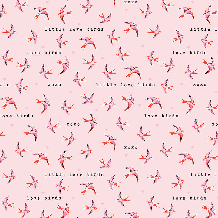 Riley Blake - Sending Love - Birds - Ballerina