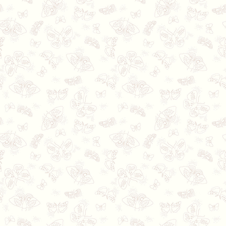 Riley Blake - Citrus & Mint Designs - Hush Hush - Flutter