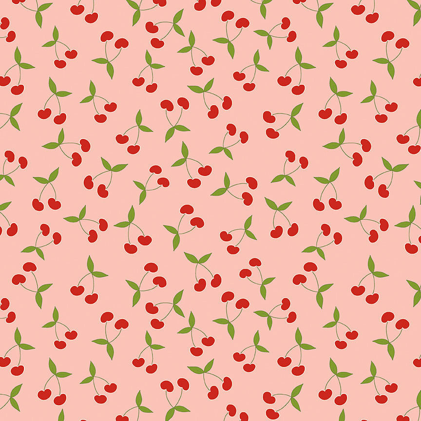 Riley Blake - Lauren Brewer Design - Reflections - Cherry Berry - Pink
