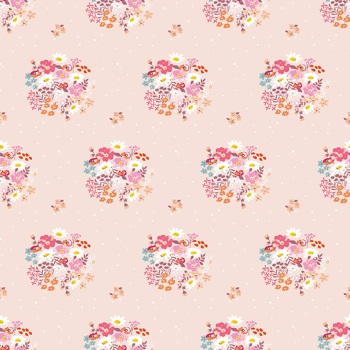 Riley Blake - MinkiKim - Misty Morning - Bouquets - Blush