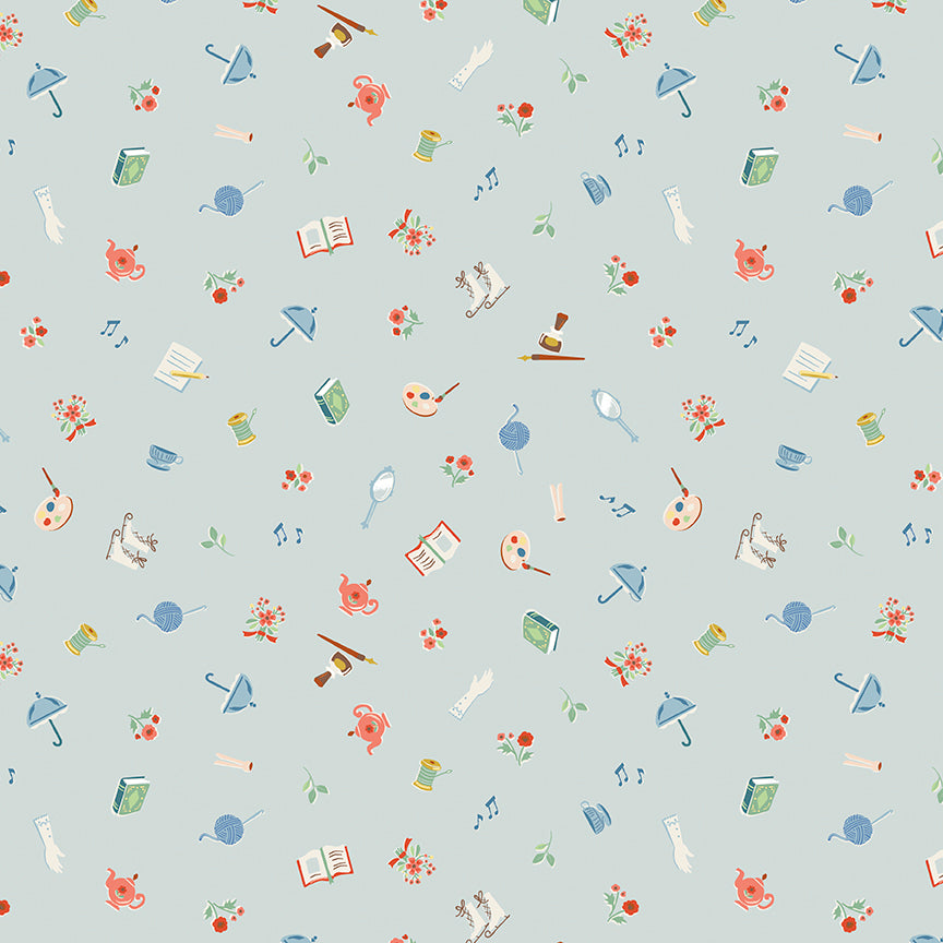 Riley Blake - Jill Howarth - Little Women - Gifts - Dusk