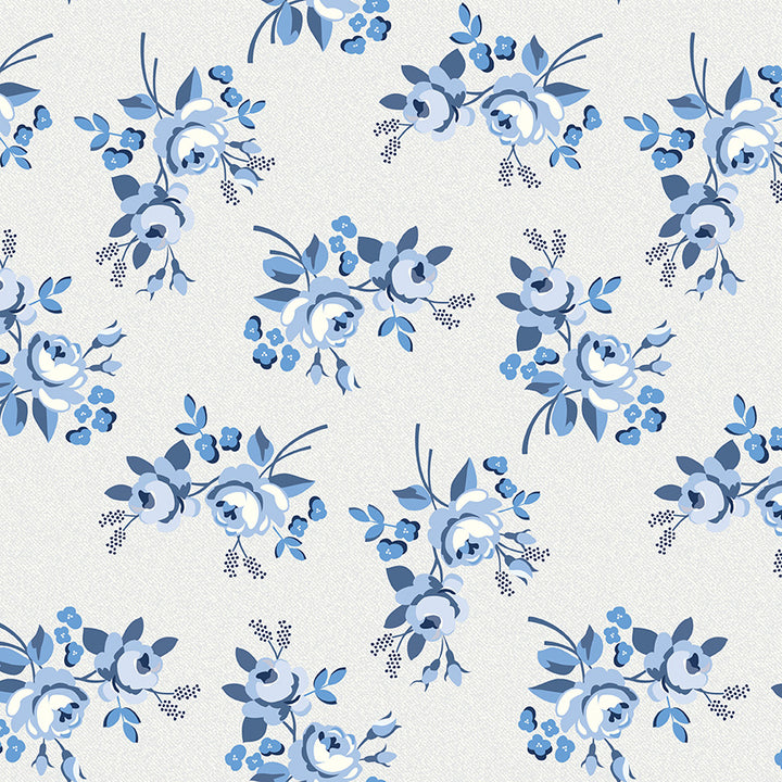 Riley Blake - Christopher Thompson - Blue Jean - Main - Off White