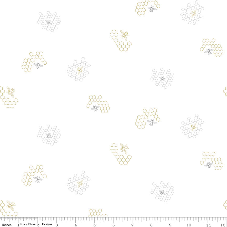 Riley Blake - Hush Hush 2 - Humble Bee