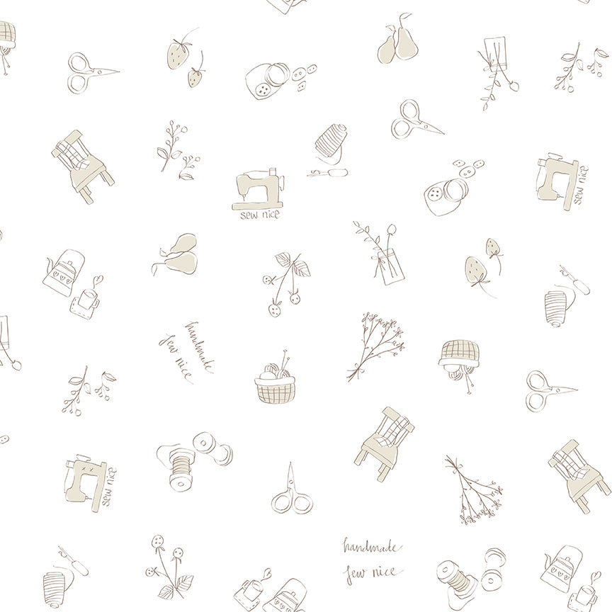 Riley Blake - Hush Hush 2 - Sewing Time