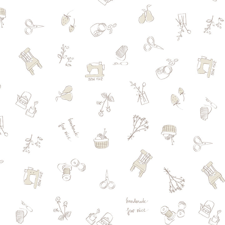 Riley Blake - Hush Hush 2 - Sewing Time