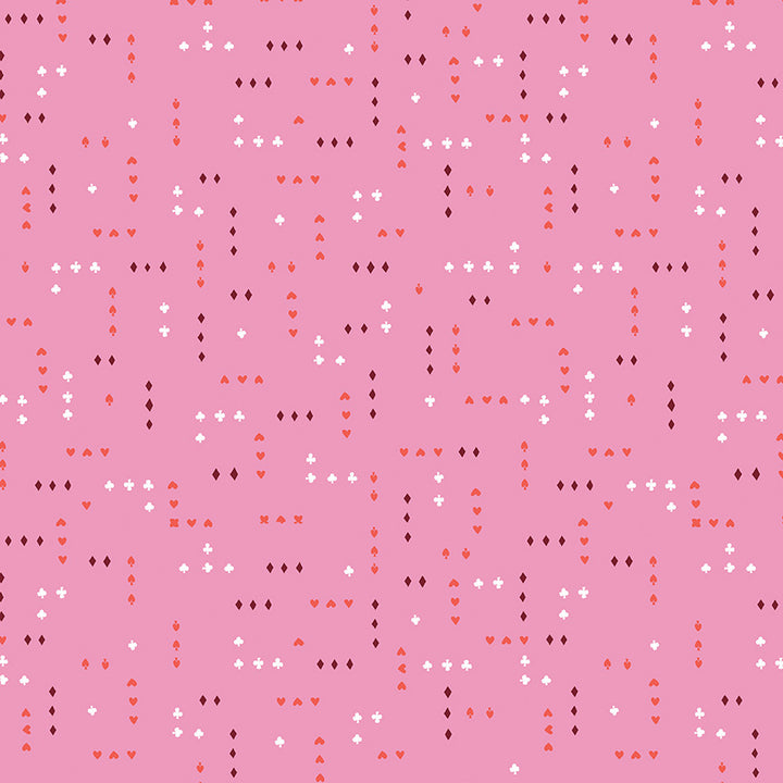 Riley Blake - Jill Howarth - Down the Rabbit Hole - Cards - Pink