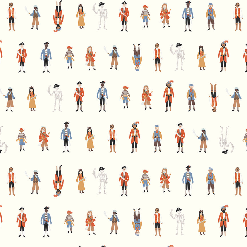 Riley Blake - Rachel Erikson - Hoist the Sails - Crew - Off-White