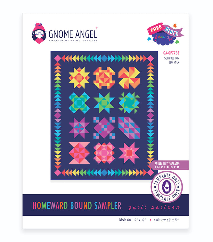 PATTERN: Homeward Bound Sampler - Free Block Friday Series