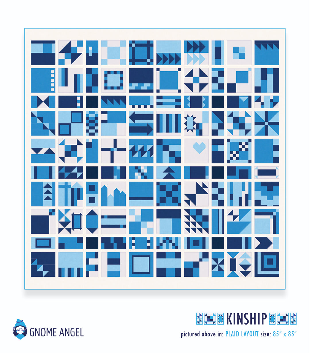 PATTERN: Kinship: 100 Block Fusion Sampler