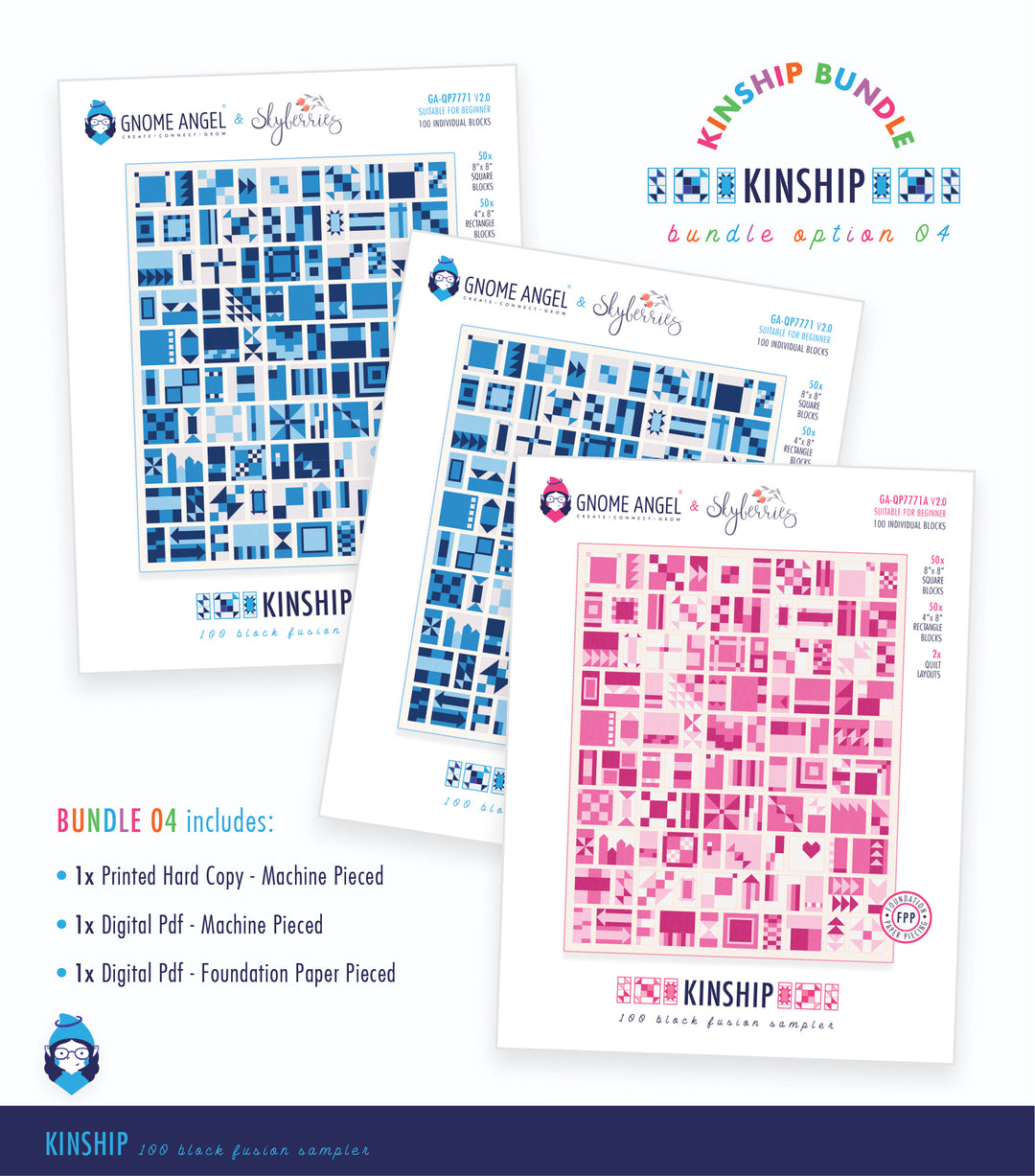 PATTERN: Kinship: 100 Block Fusion Sampler