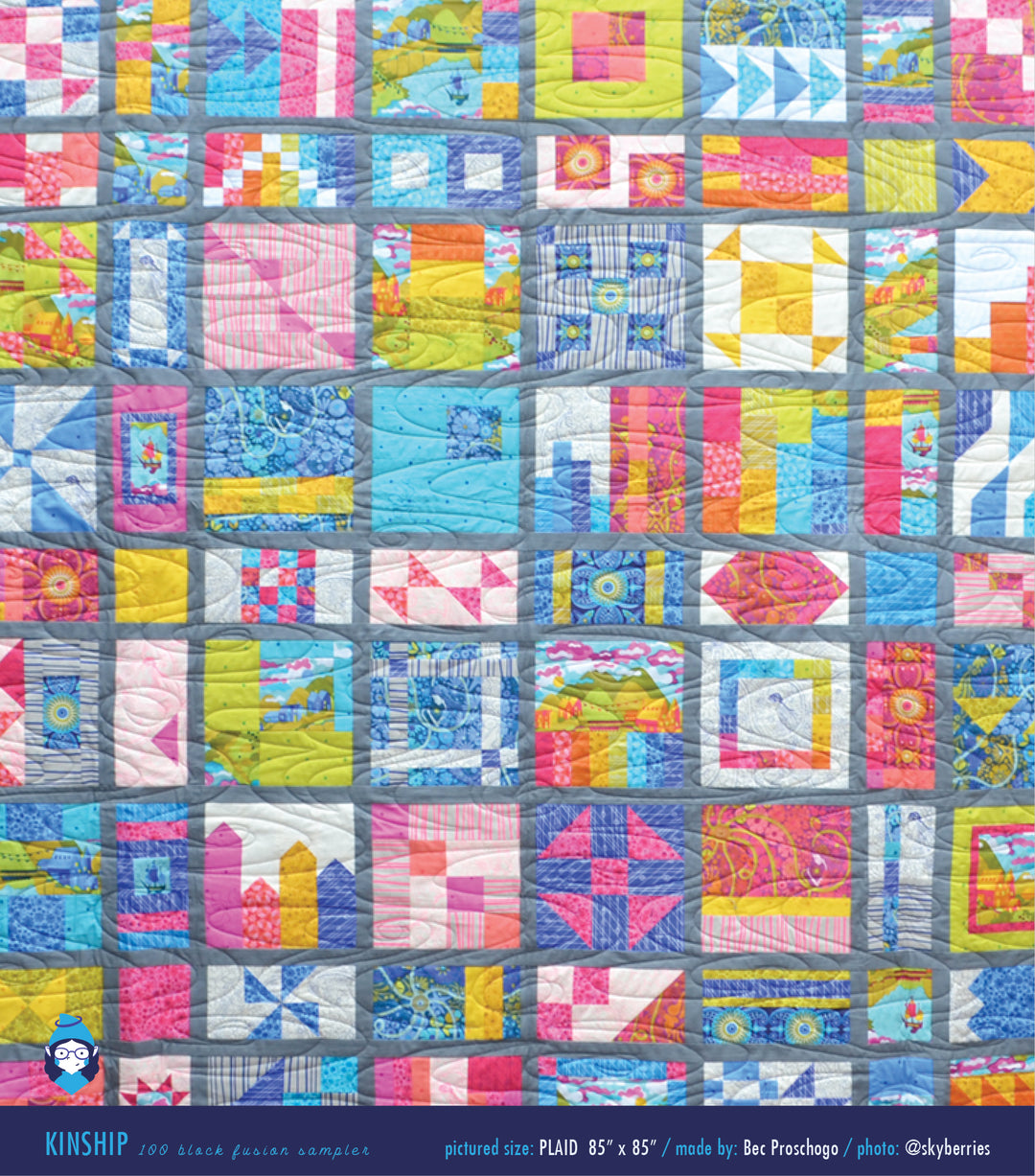 PATTERN: Kinship: 100 Block Fusion Sampler