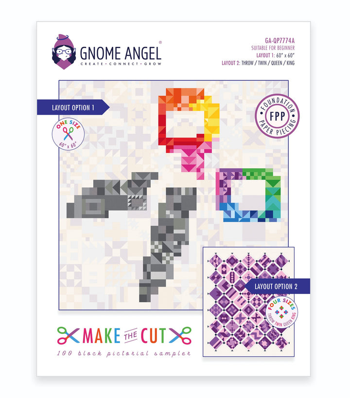 PATTERN: HARD COPY - Make the Cut: 100 Block Pictorial Quilt Sampler
