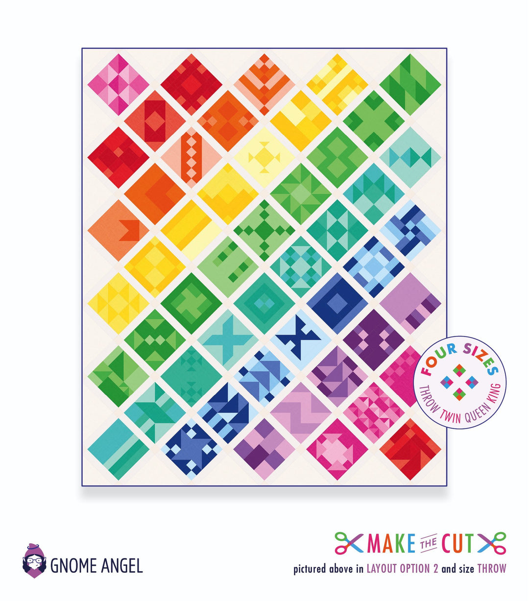 PATTERN: HARD COPY - Make the Cut: 100 Block Pictorial Quilt Sampler