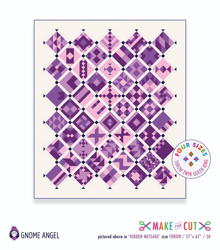 PATTERN: HARD COPY - Make the Cut: 100 Block Pictorial Quilt Sampler