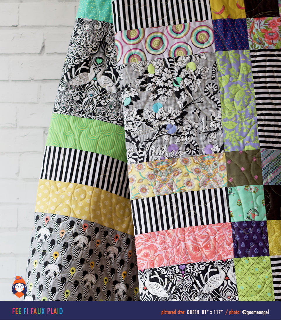 PATTERN: Fee-Fi-Faux Quilt Pattern
