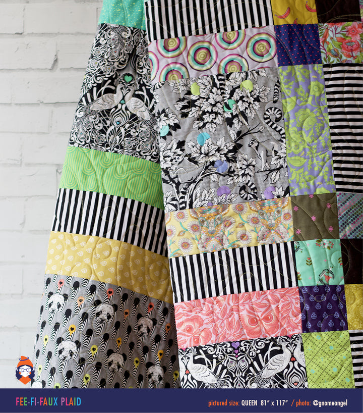 PATTERN: Fee-Fi-Faux Quilt Pattern