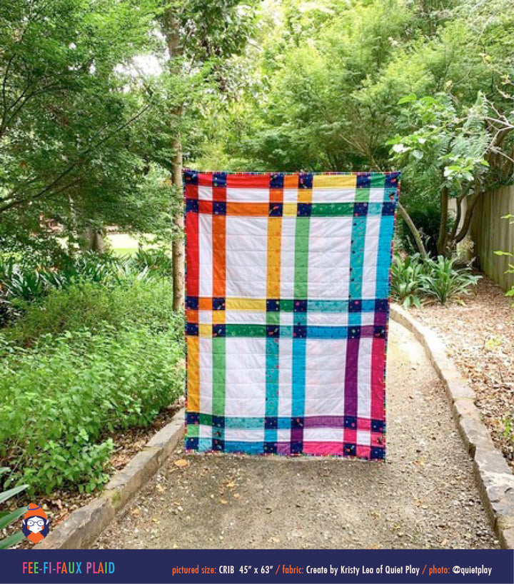 PATTERN: Fee-Fi-Faux Quilt Pattern