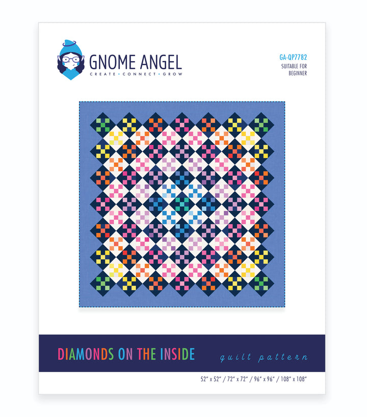 PATTERN: Diamonds on the Inside Quilt Pattern