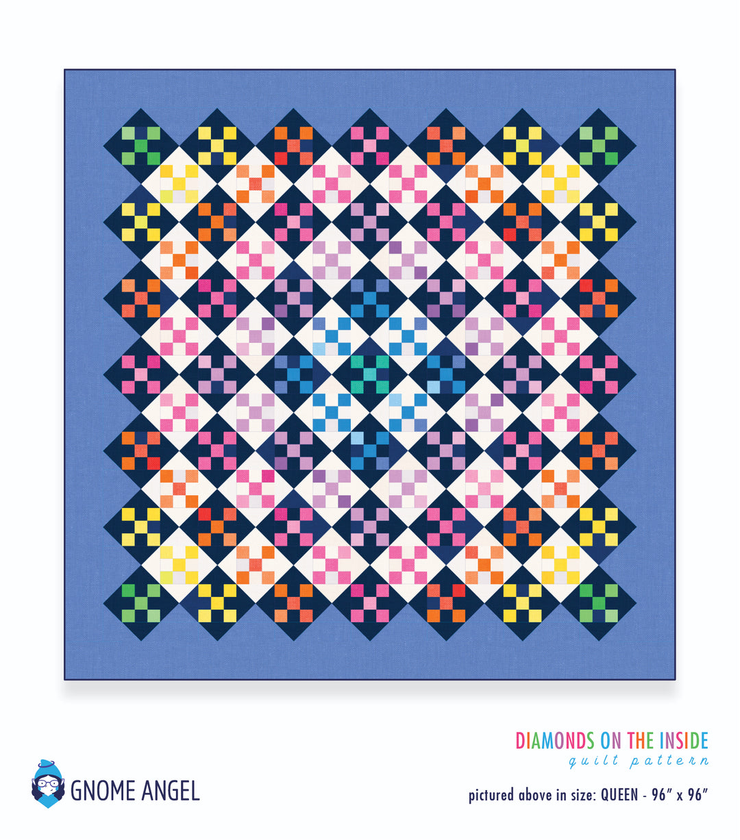 PATTERN: Diamonds on the Inside Quilt Pattern