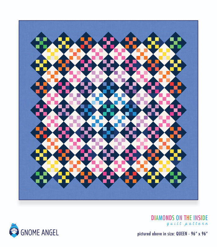 PATTERN: Diamonds on the Inside Quilt Pattern