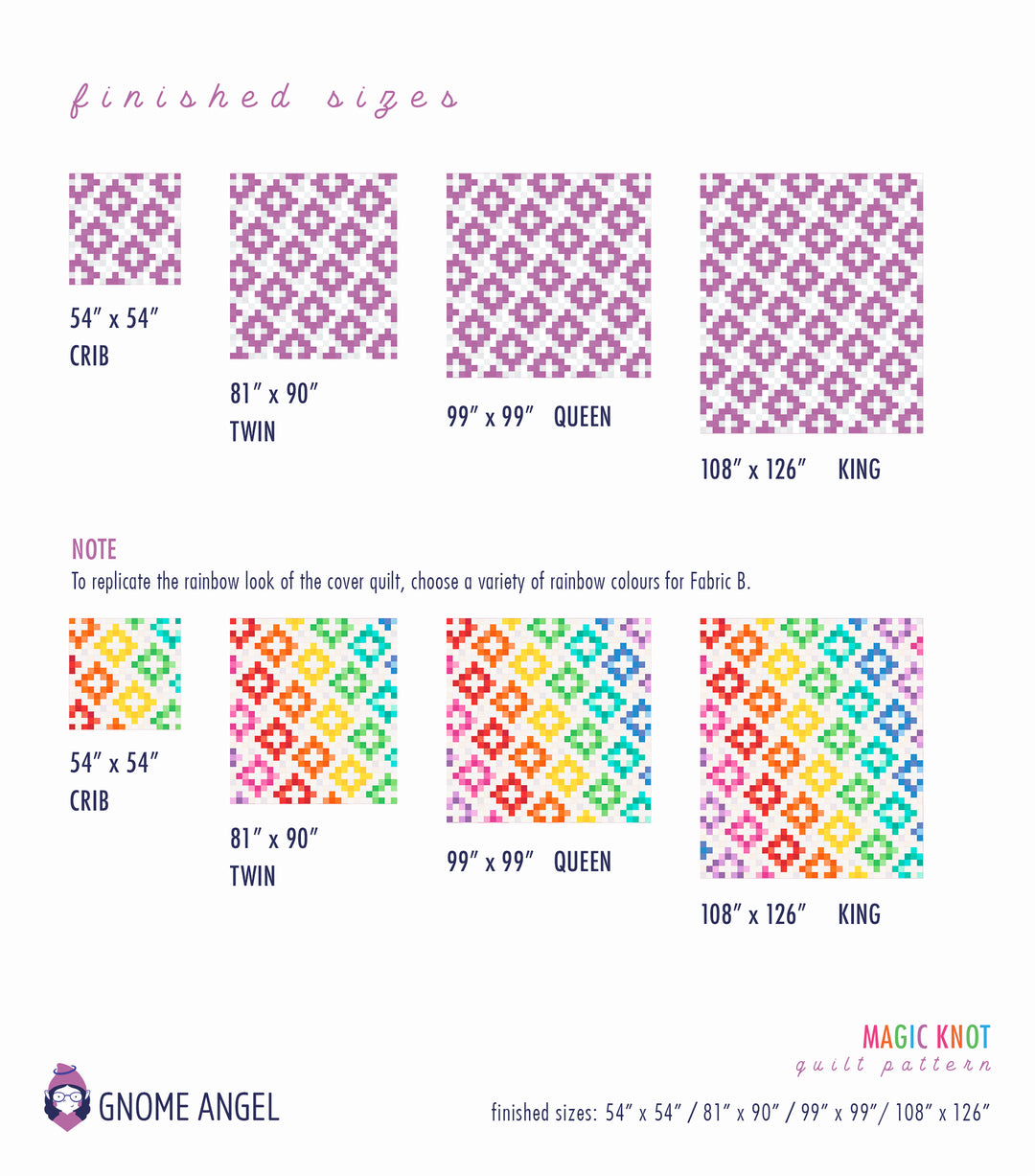 PATTERN: Magic Knot Quilt Pattern