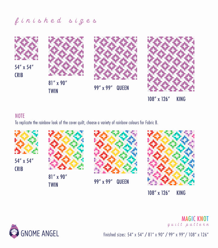 PATTERN: Magic Knot Quilt Pattern