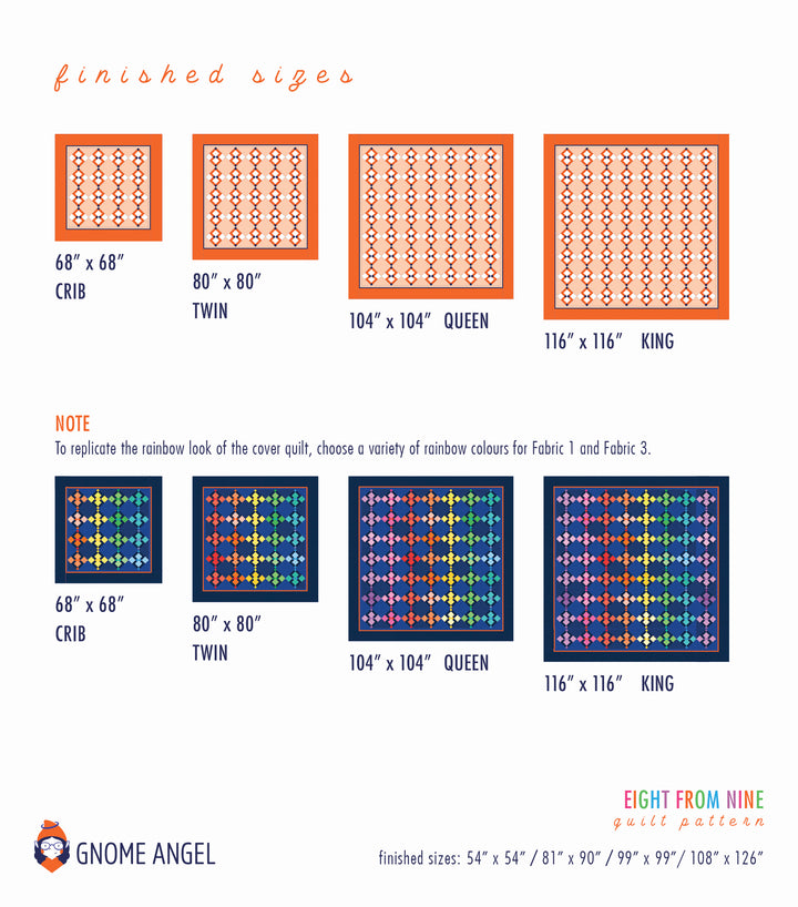 PATTERN: Eight From Nine