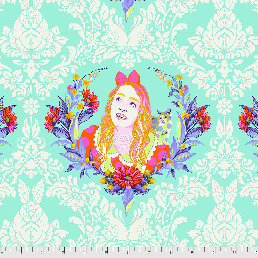 Free Spirit Fabrics - Tula Pink - Curiouser & Curiouser - Alice - Daydream