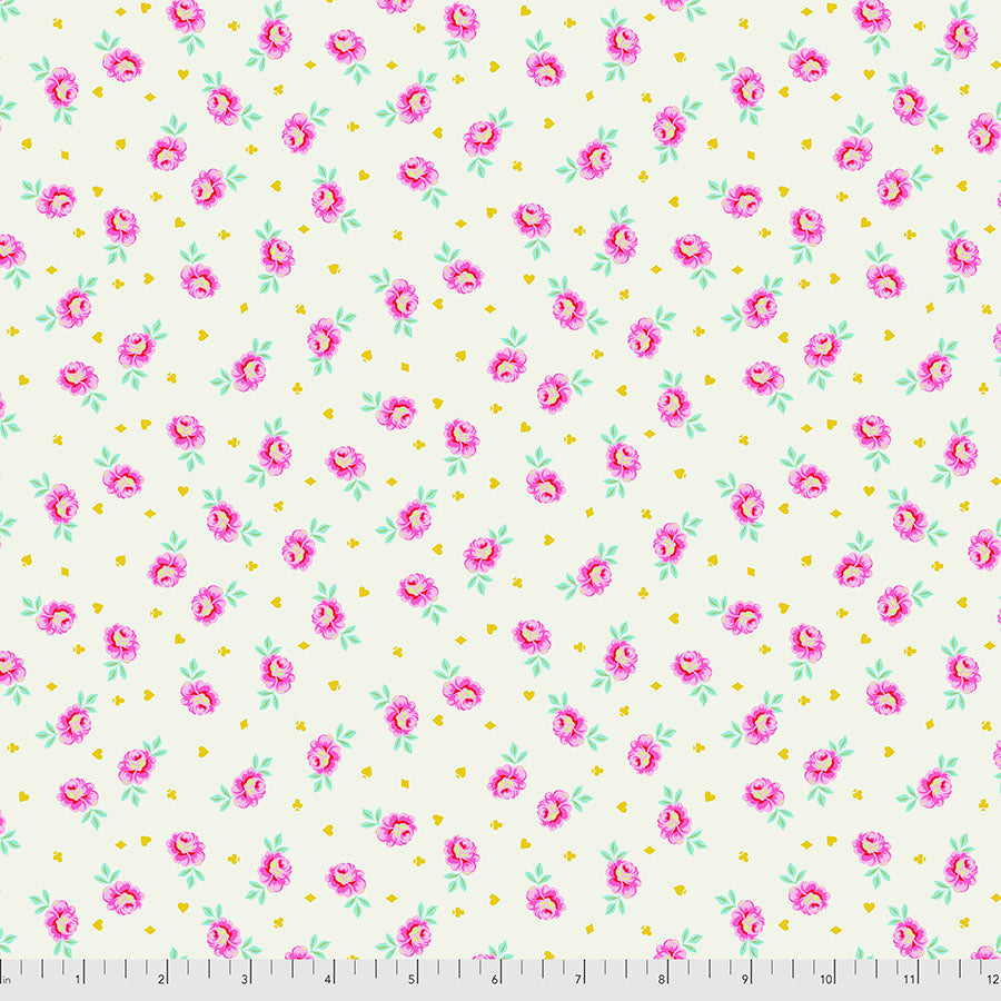 Free Spirit Fabrics - Tula Pink - Curiouser & Curiouser - Baby Buds - Sugar
