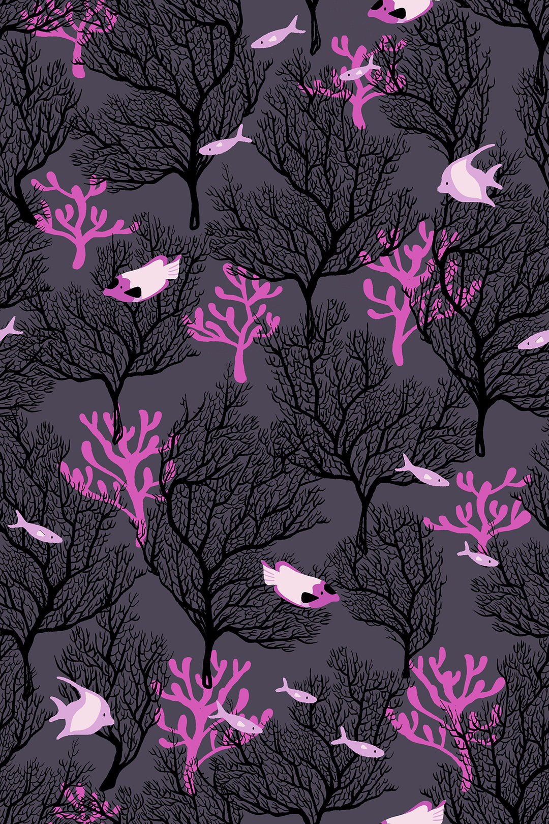 Ruby Star Society - Moda - Florida Volume 2 - Reef - Eggplant