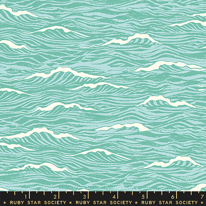 Ruby Star Society - Moda - Florida Volume 2 - Briny - Water