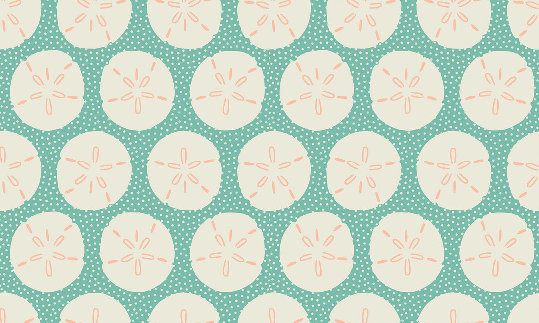 Ruby Star Society - Moda - Florida Volume 2 - Sand Dollars - Water