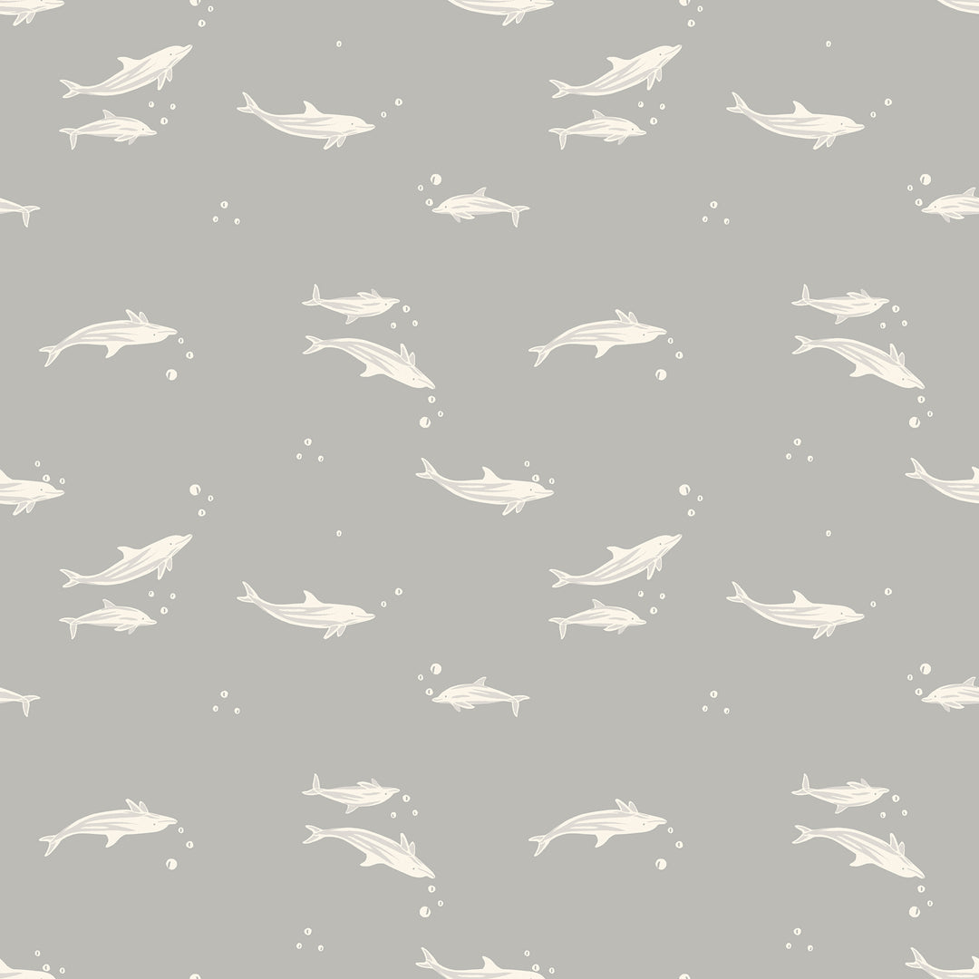 Ruby Star Society - Moda - Florida Volume 2 - Dolphins - Steel