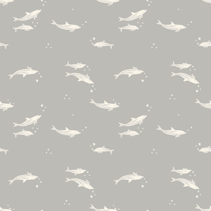 Ruby Star Society - Moda - Florida Volume 2 - Dolphins - Steel