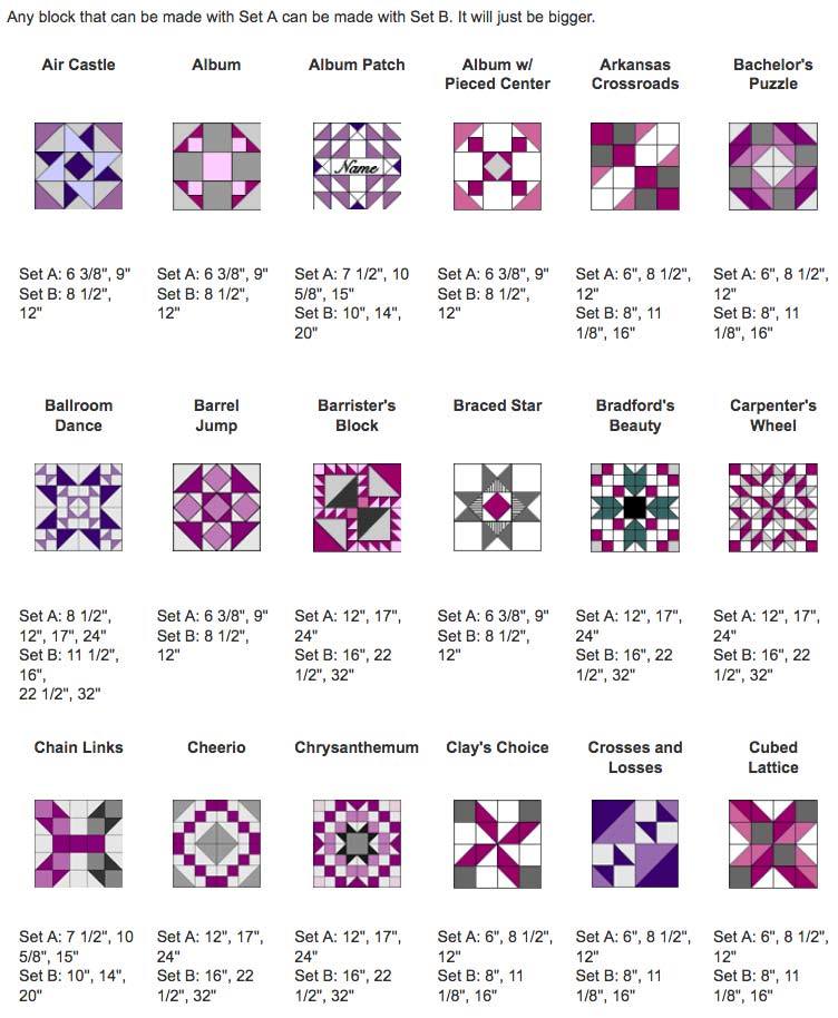 Perfect Patchwork Template Set B - Marti Michell