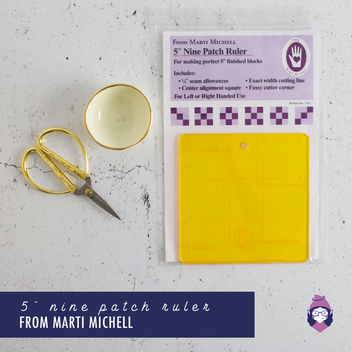 Nine Patch Ruler - Available in 7 Sizes - Marti Michell