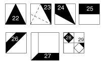 Perfect Patchwork Template Set D - Marti Michell