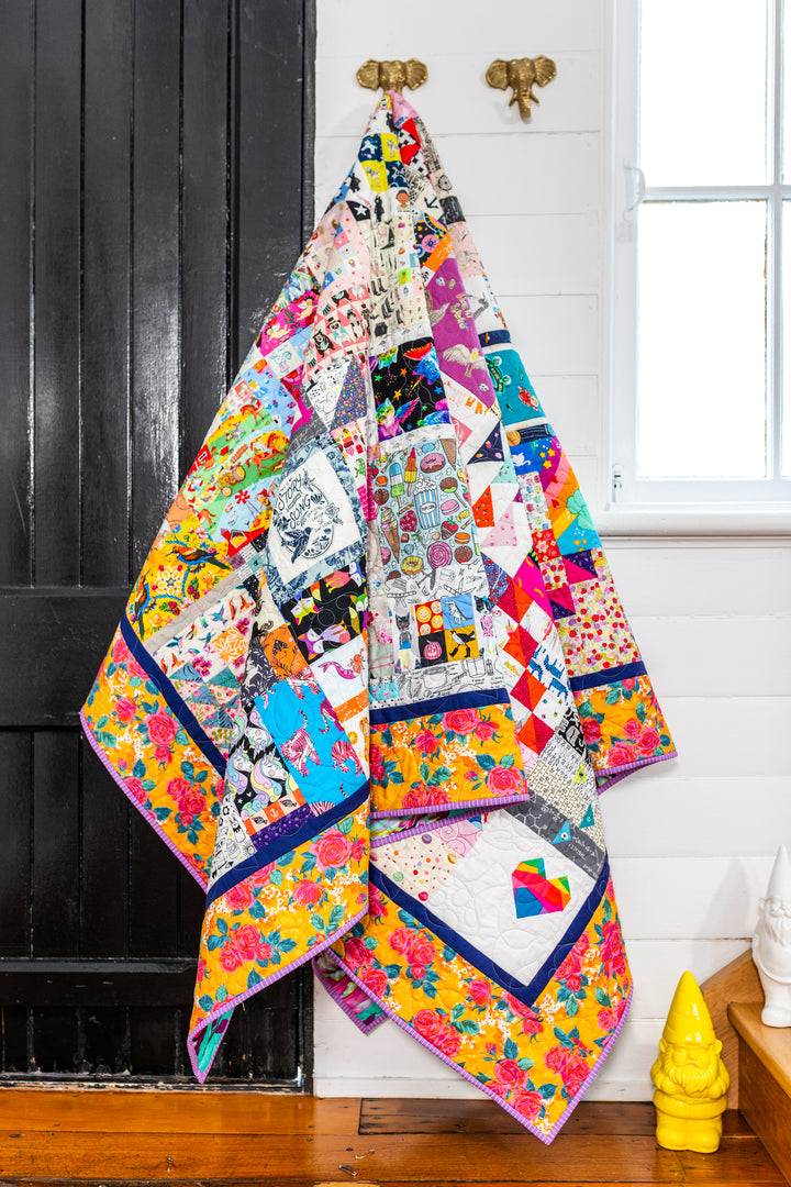PATTERN: Kinship: 100 Block Fusion Sampler