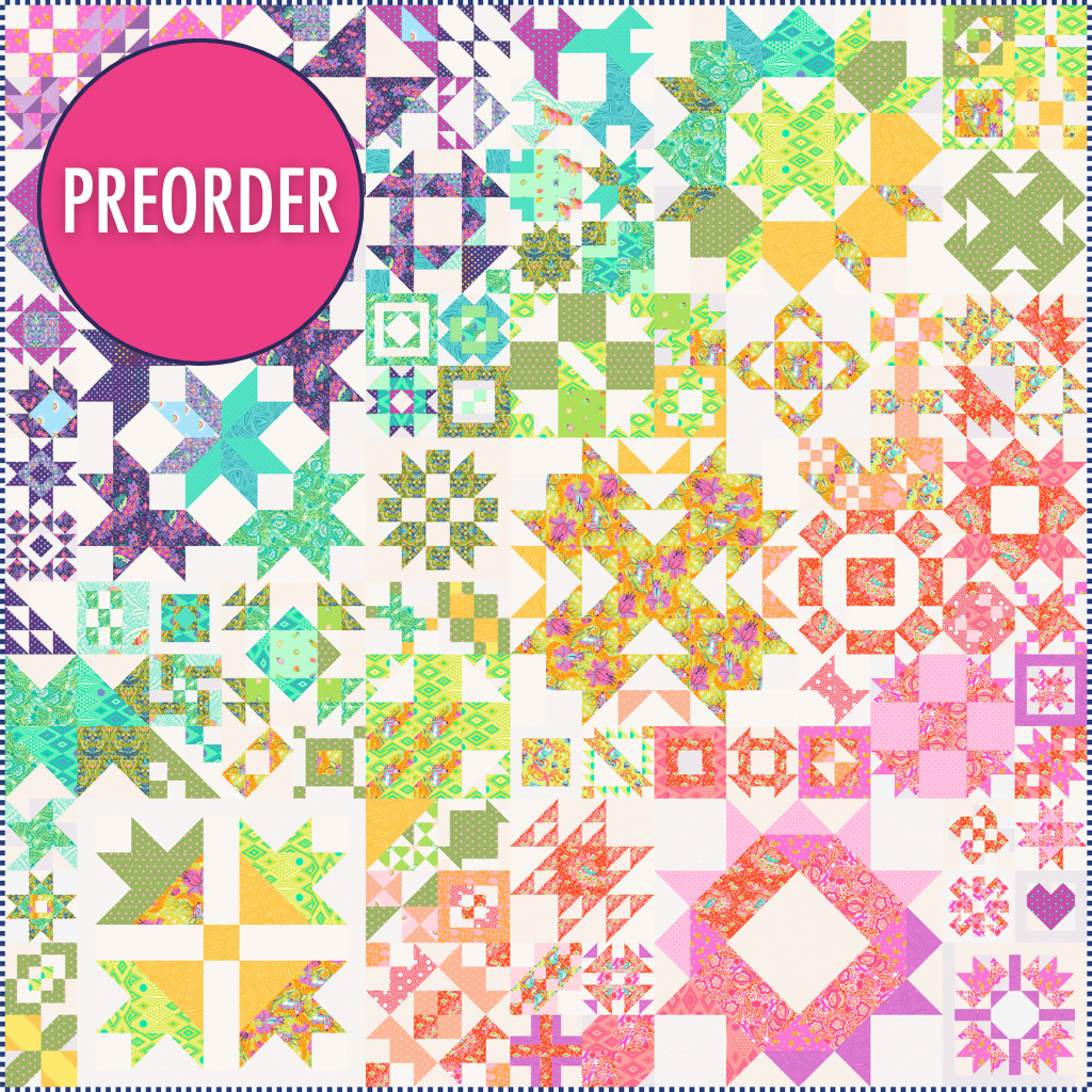 ** PREORDER ** PATTERN: 99 PROBLEMS - 100 BLOCK SAMPLER (PDF/DIGITAL DOWNLOAD ONLY)