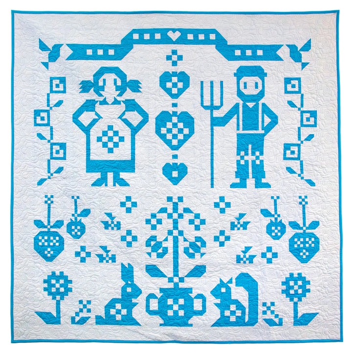 PATTERN: 9 Patch Garden by Art East Quilting Co. + GnomeAngel